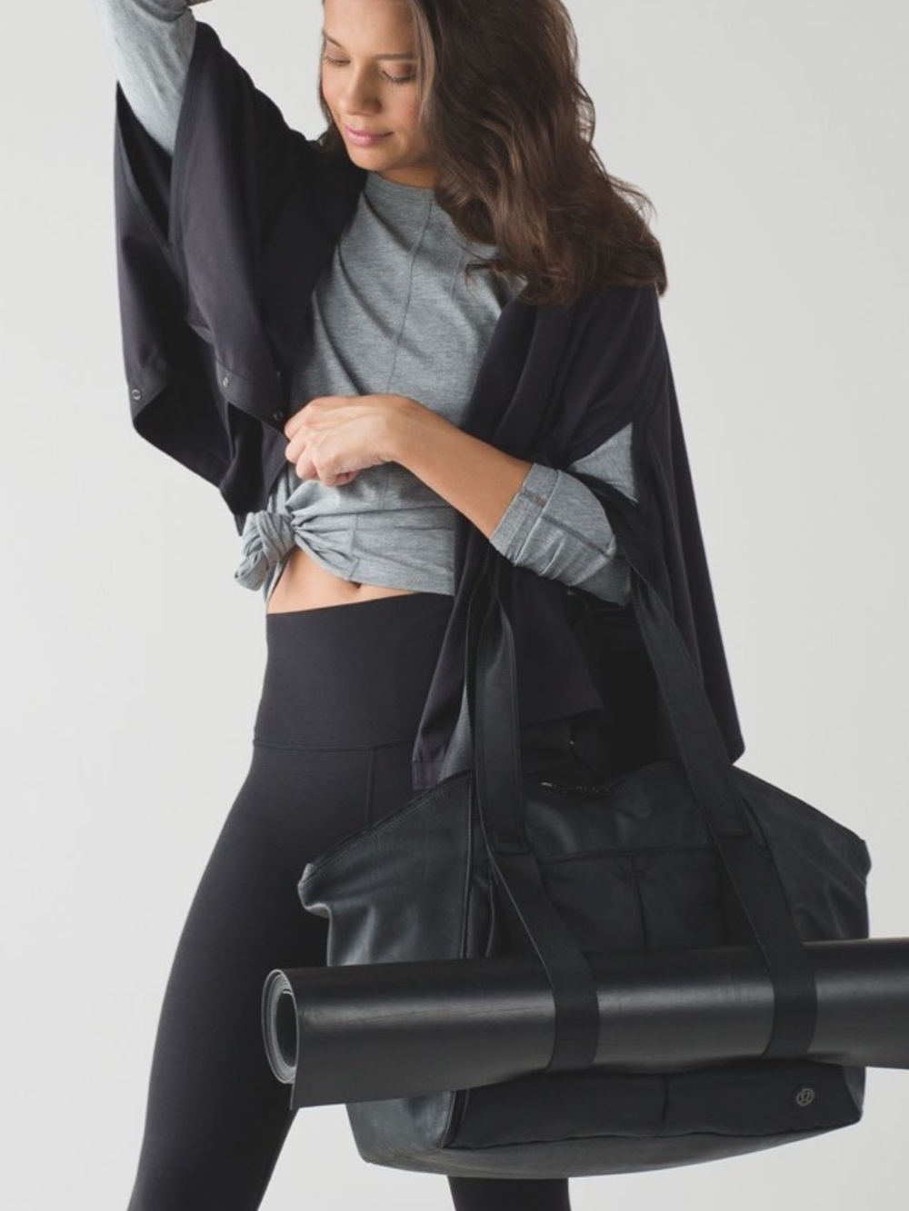 NWT Lululemon Vinyasa Wrap in Cherry Black - Picture 8 of 8